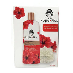 Romantic Hibiscus Body Wash with Loofah 250 ml by Koji Plus