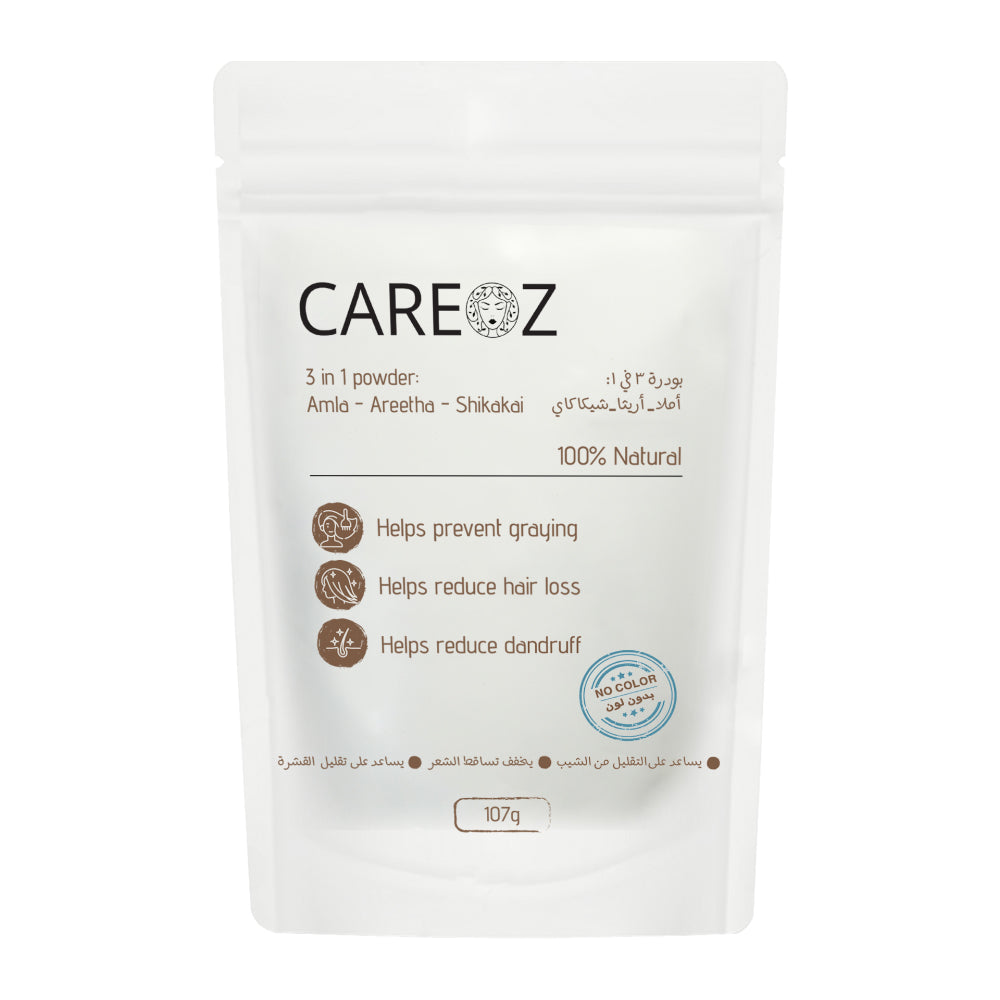 بودرة الشعر 3 في 1 أملا أريثا شيكاكاي 107 جم من كير اوز | صيدلية.كوم.