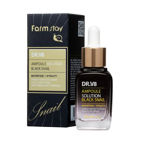 سيروم البقع الداكنة للوجه فارم ستاي الحلزون الاسود 30 مل |  صيدلية.كوم.