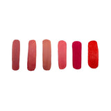 ذا بالم احمر شفاه سائل مميت مات هيوجز لونق لاستينق طقم من 6 ارواج اصدار 14.