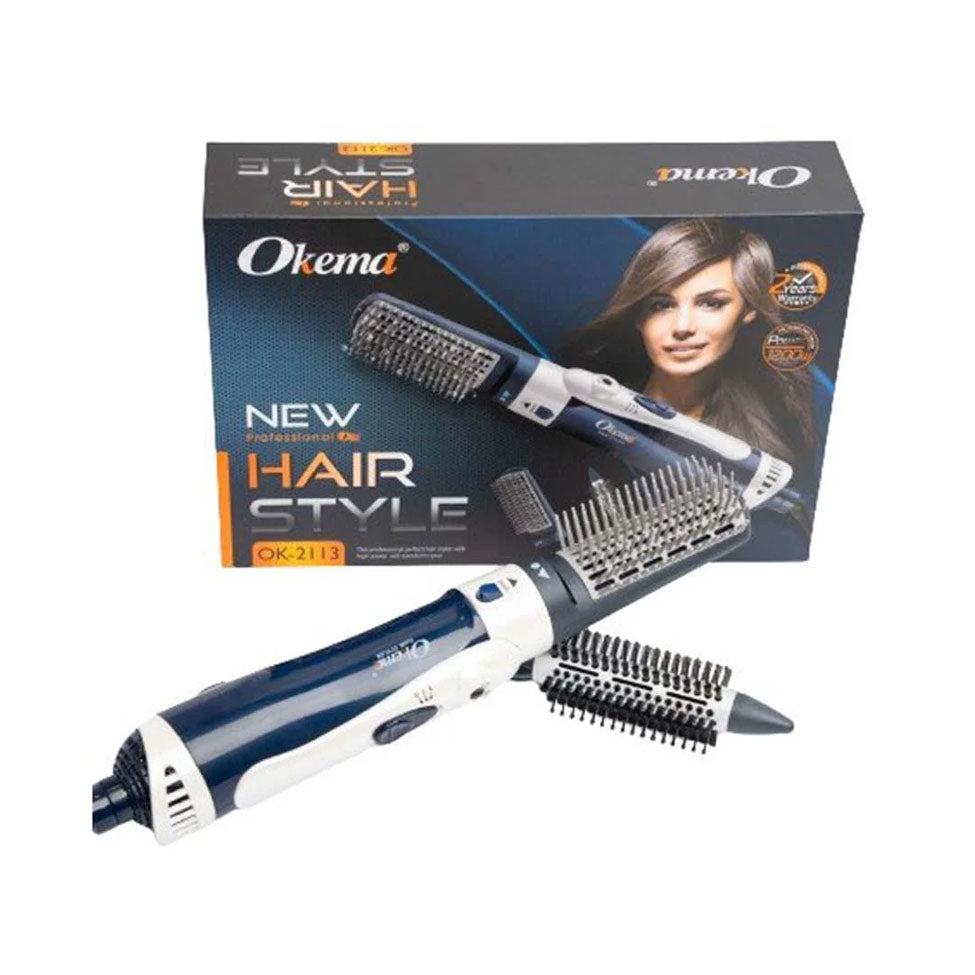 مجموعة فرشاة تصفيف الشعر OK-2113 من اوكيما | صيدلية.كوم.