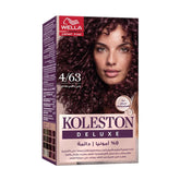 Koleston Hair Dye Kit Dark Pink Brown 0% Ammonia Deluxe 4/63
