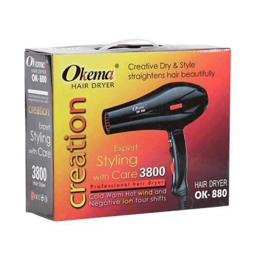 مجفف الشعر كرييشن OK-880 من اوكيما |  صيدلية.كوم.