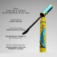 ماسكارا مكثفة فيفا فول لاشيز مقاومة للماء اسود من ايفلين