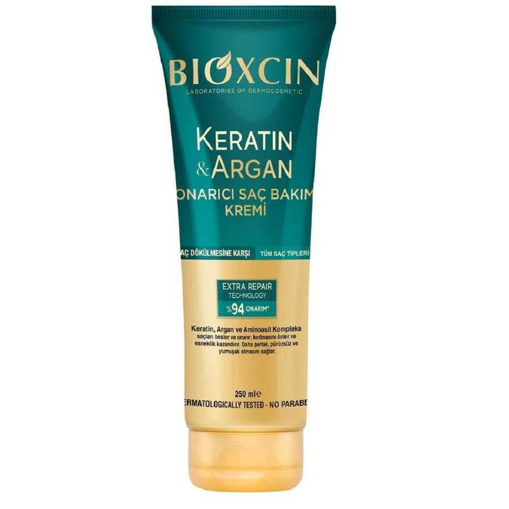 بيوكسين بلسم شعر بالكيراتين والارغان مرمم للشعر 250 مل | صيدلية.كوم.