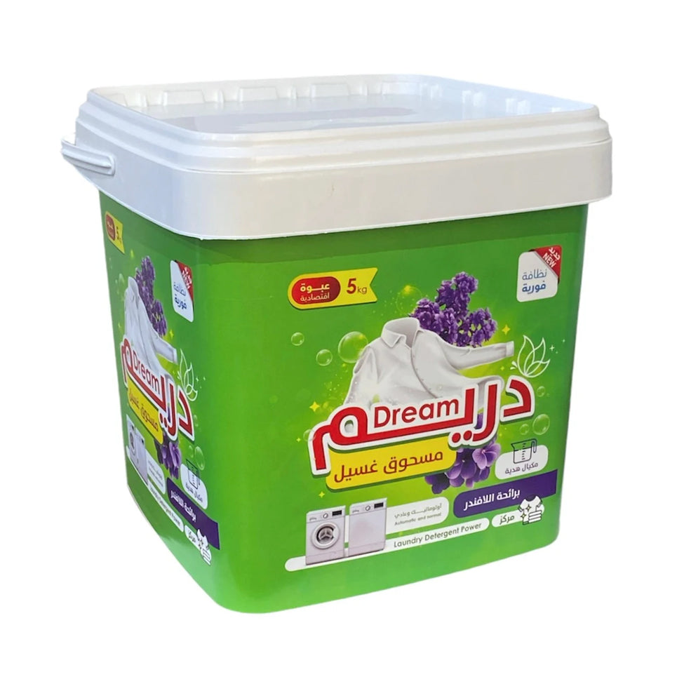 Dream Laundry Detergent Powder with Lavender Scent 5 kg