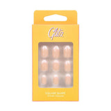أظافر صناعية لصق ذاتي اوفال فرينش بينك 14 من جليتز | صيدلية.كوم.