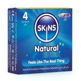 Skins Natural Condom 4 Pieces