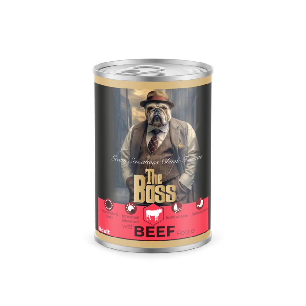 بوس طعام رطب للكلاب 400 جم |  صيدلية.كوم.