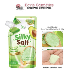 Joji Secret Young Silky Salt Scrub with Cactus and Avocado 350g