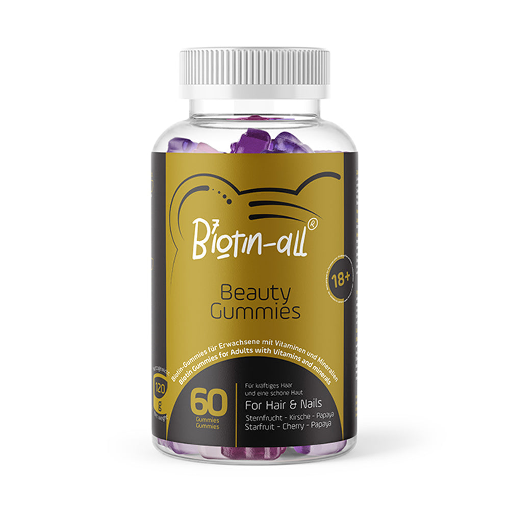 بيوتين أول حلوى للمضغ للبالغين بالبيوتين والفيتامينات والمعادن 60 حبة من ديلي بوو |  صيدلية.كوم.