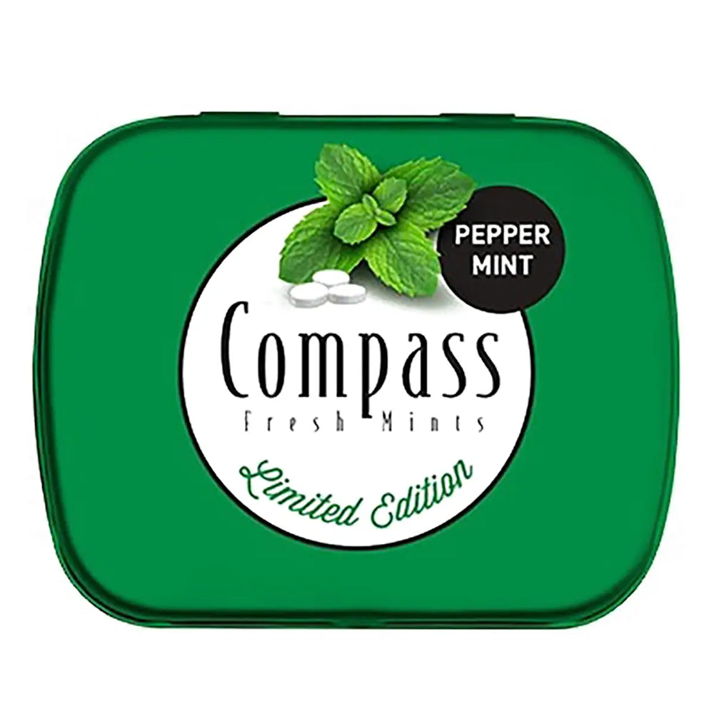 كومباس حلوى النعناع الفلفي الخالية من السكر