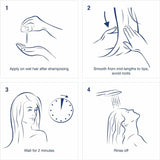 دوف بلسم شعر روتين العناية بالتلف