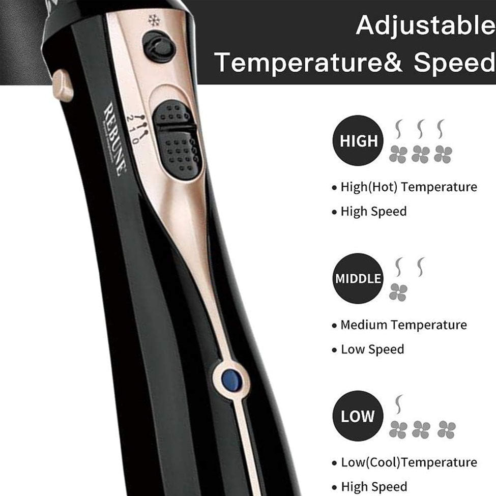 مصفف شعر احترافي مع ملحقين موديل RE-2078-2 من ريبون | صيدلية.كوم.