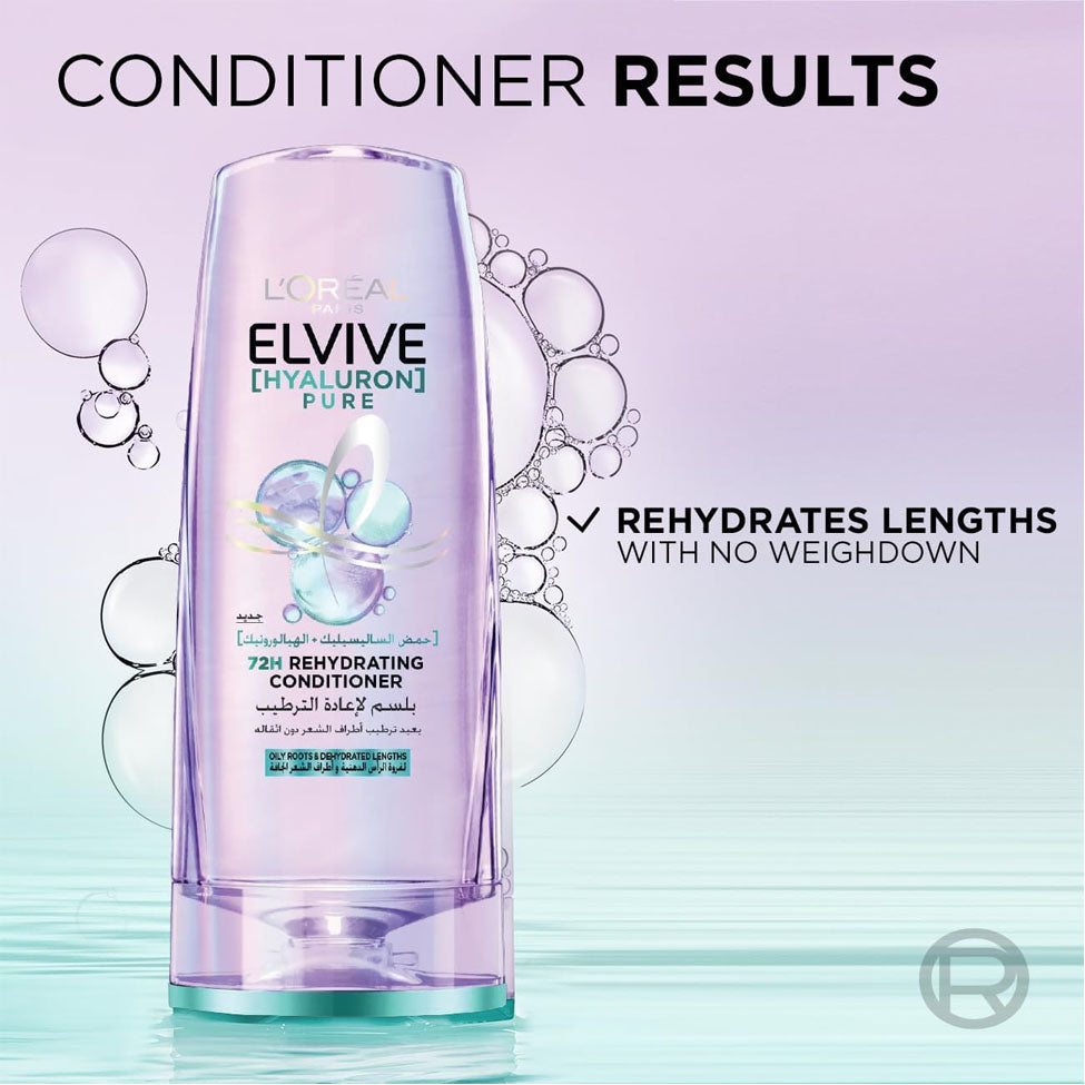 لوريال بلسم شعر ايلفيف هيالورون نقي 360 مل | صيدلية.كوم.