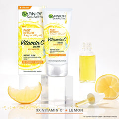Garnier Rapid Whitening Cream And Sunscreen 25 Ml