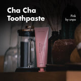 اونبا معجون اسنان تشا تشا الزهري بالفحم الاسود 100 جم