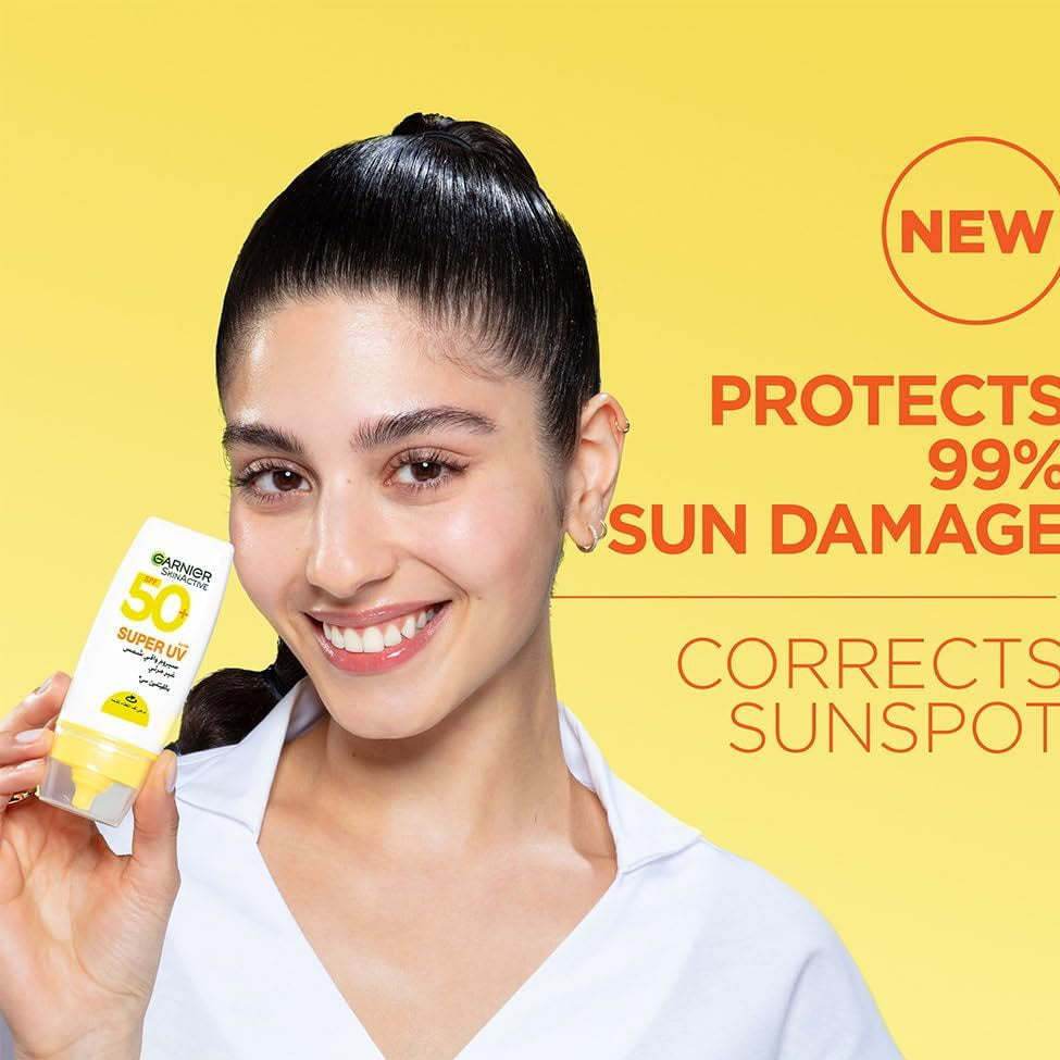 سيروم البقع الداكنة واقي شمس غير مرئي سكين اكتيف سوبر يوفي 30 مل من جارنييه | صيدلية.كوم.