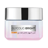 Loreal Day Cream 50 ml Glycolic Bright for Radiance with Sun Protection 17