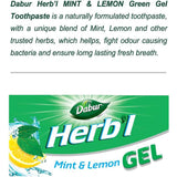 دابر معجون أسنان الليمون والنعناع 150 مل