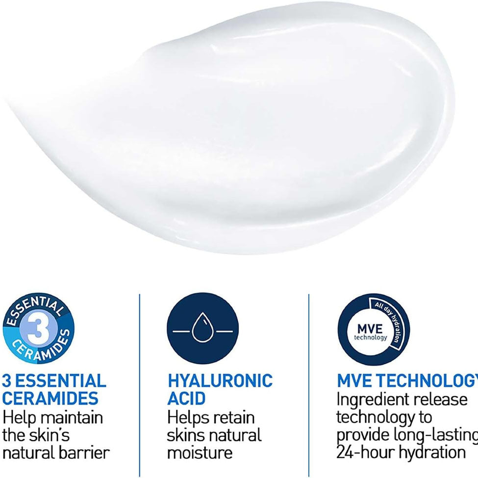 كريم مرطب للبشرة الجافة وشديدة الجفاف لإعادة التعبئة من سيرافي 454 جرام | صيدلية.كوم.