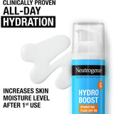 2- نيتروجينا واقي شمس سائل هايدرو بوست خال من العطور 50 مل