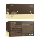 4- ميديكيوب أمبولة فيتامين سي المركز لتحسين لون البشرة وإزالة التصبغات وندبات حب الشباب 3 أمبولات