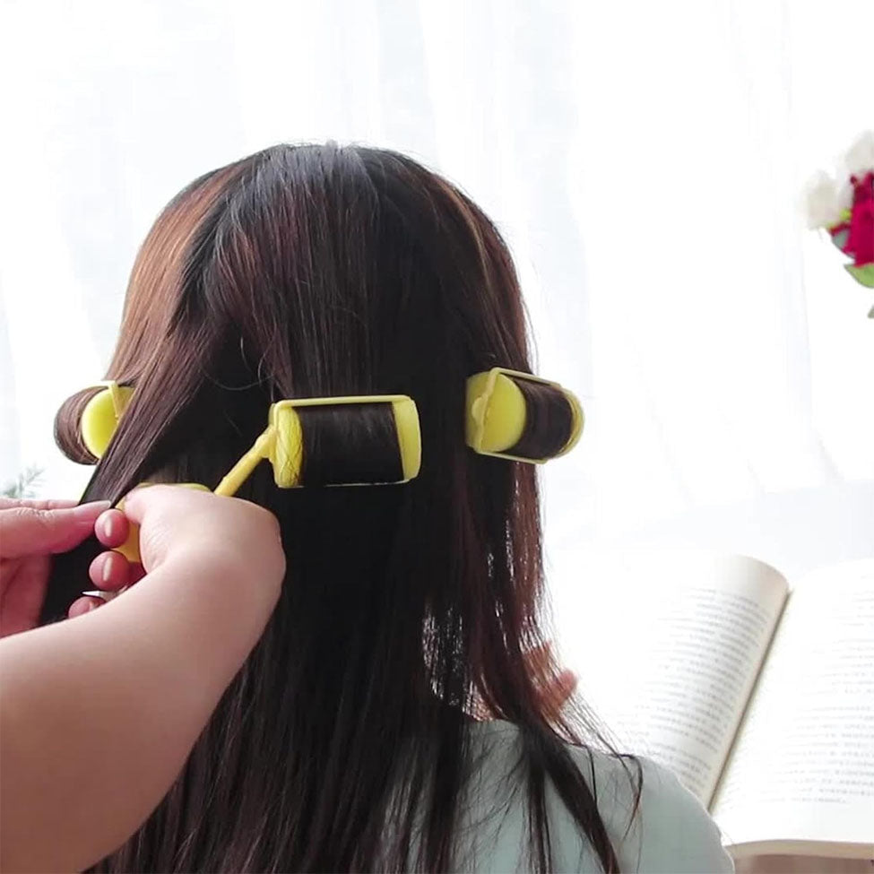 ساشا لفافات شعر اسفنجية متوسطة الحجم 12 قطعة | صيدلية.كوم.