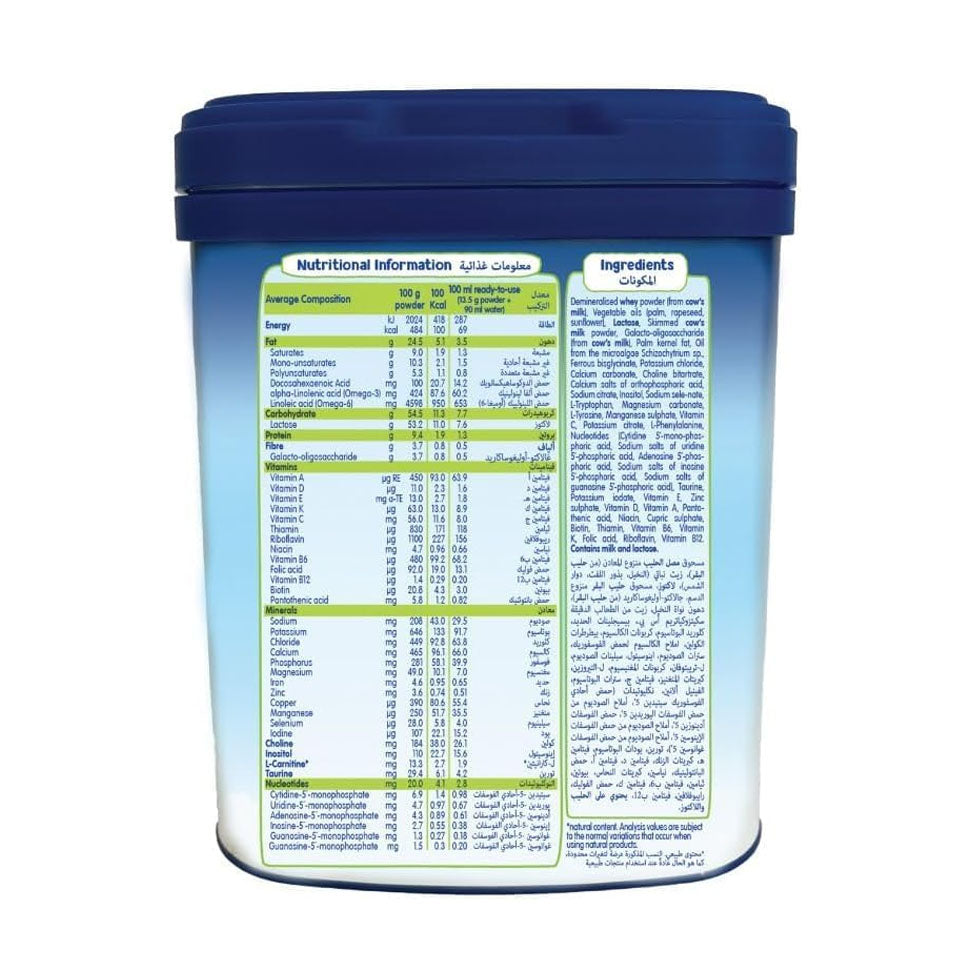 عرض هيومانا 3 حليب أطفال من 1 - 3 سنوات - 400 جم *3 | صيدلية.كوم.