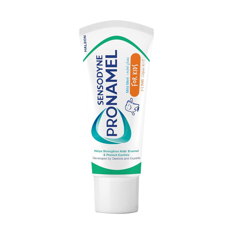 سنسوداين معجون أسنان واقي المينا للأطفال من 3-5 سنة بنكهة النعناع الخفيف 50 مل | صيدلية.كوم.
