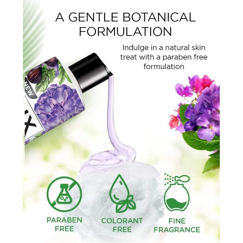 لوكس سائل استحمام بالتين وزيت الجيرانيوم