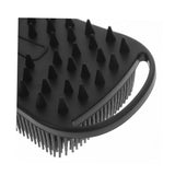 Mella Pure Silicone Bath Brush Black