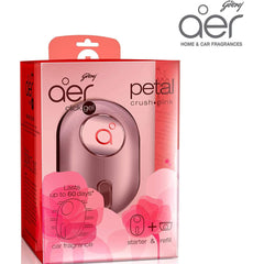 Godrej Air Freshener Aer Click Gel Petal Crush Pink 10 ml