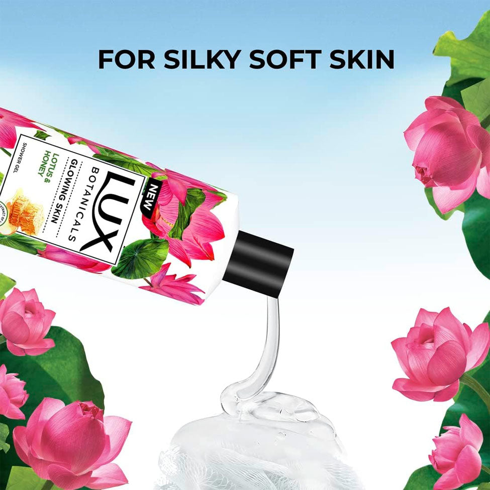 لوكس سائل استحمام باللوتس والعسل