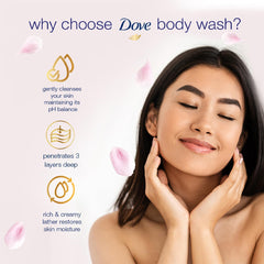 Dove Go Fresh Body Wash with Sakura Extract and Pink Salt 1000 ml