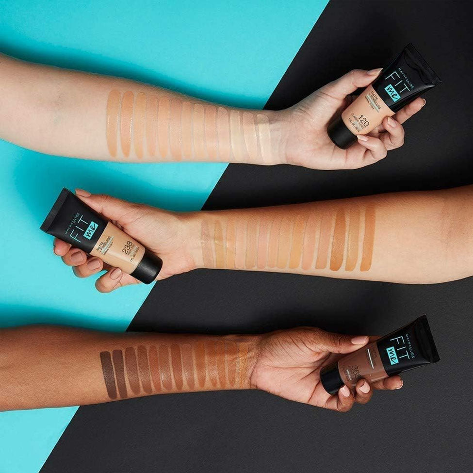 3- اساس ميبلين فيت مي كريم مات اند بورليس 110