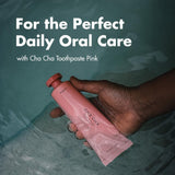 اونبا معجون اسنان تشا تشا الزهري بالفحم الاسود 100 جم