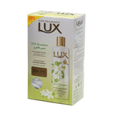 Lux silky texture shower gel 250 ml with loofah