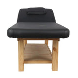 سرير مساج اسود خشبي |  صيدلية.كوم.