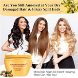 Arganmidas Instant Repair Mask for Damaged Hair with Moroccan Argan Oil 300 ml