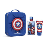 مارفل مجموعة كابتن أمريكا شنطة + أو تواليت 100مل + جل استحمام 75مل |  صيدلية.كوم.