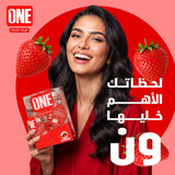 غسول فم الكبسولات المتطورة بنكهة الفراولة 20 كبسولة حجم 15 مل من ون