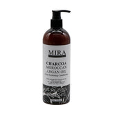 Mira Moisturizing Hair Balm with Charcoal and Pure Moroccan Argan Oil 500 ml