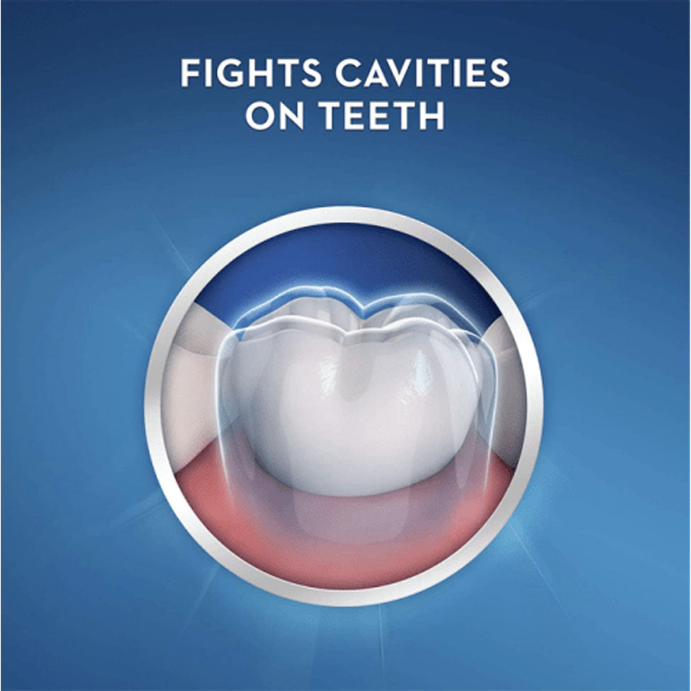 معجون اسنان مكافح التسوس مبيض بقوة بالنعناع 91 مل من وايت جلو | صيدلية.كوم.