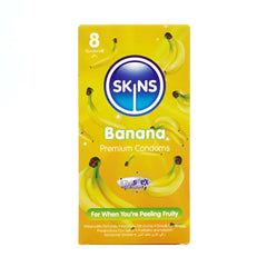 Skins Banana Flavored Condom 8 Pieces