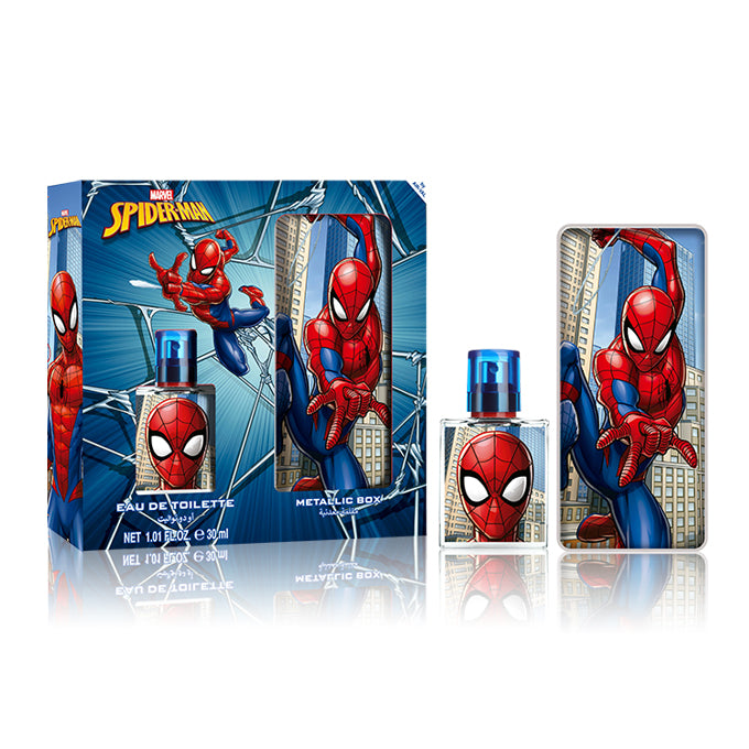 مارفل سبايدر مان طقم اطفال عطر تواليت 30مل + مقلمة معدنية |  صيدلية.كوم.