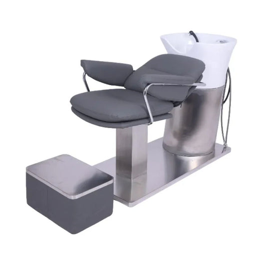 كرسي مغسلة شعر رمادي غامق |  صيدلية.كوم.