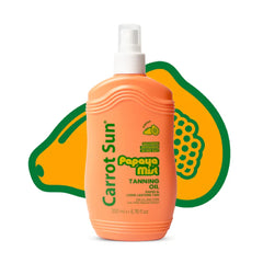 Carrot Sun Tanning Oil Papaya Mist Spray 200 ml