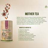 شاي الام بالاعشاب الثمانيه الطبيعيه من عشبه وزيت 60 جرام