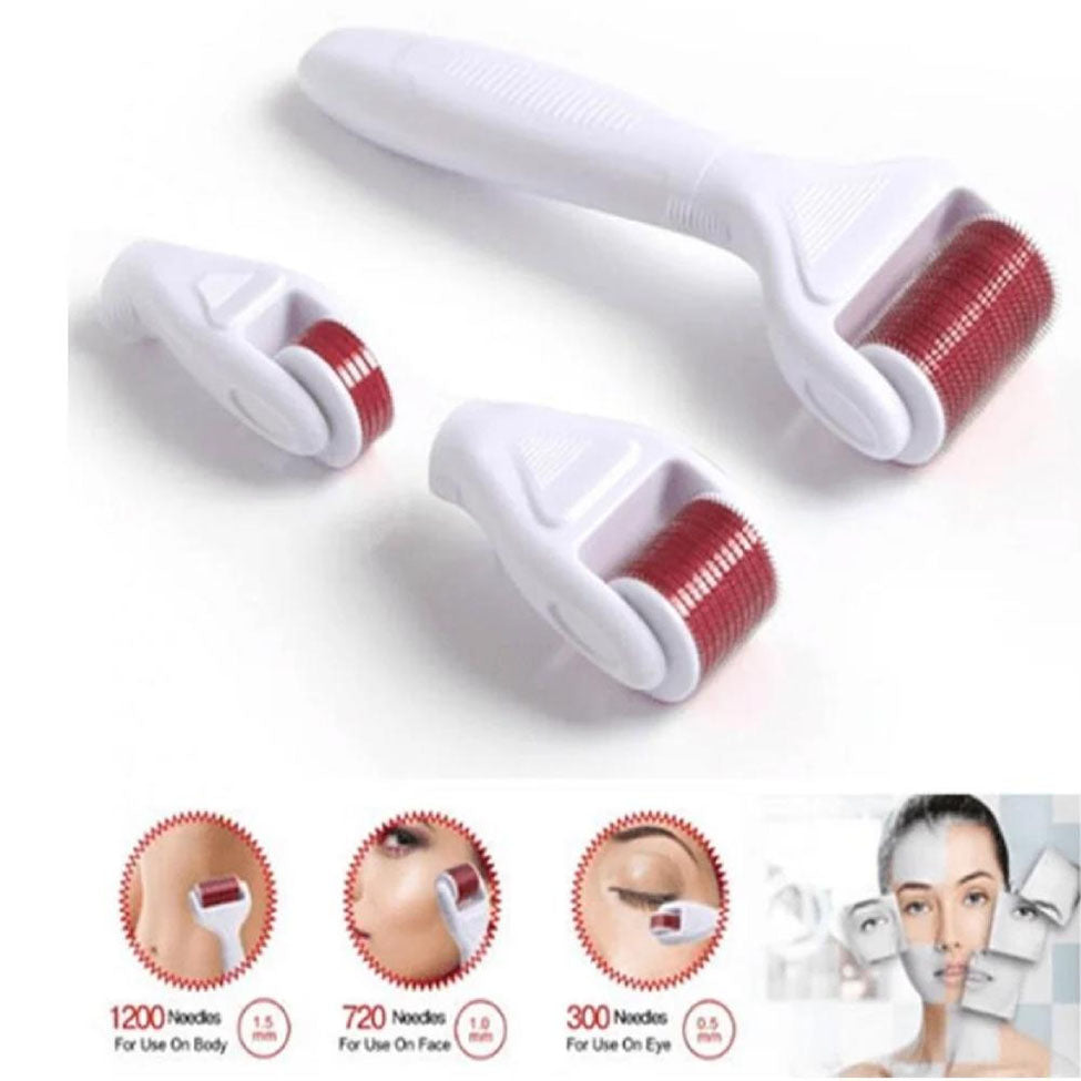 مجموعة ديرما رولر للعناية بالبشرة